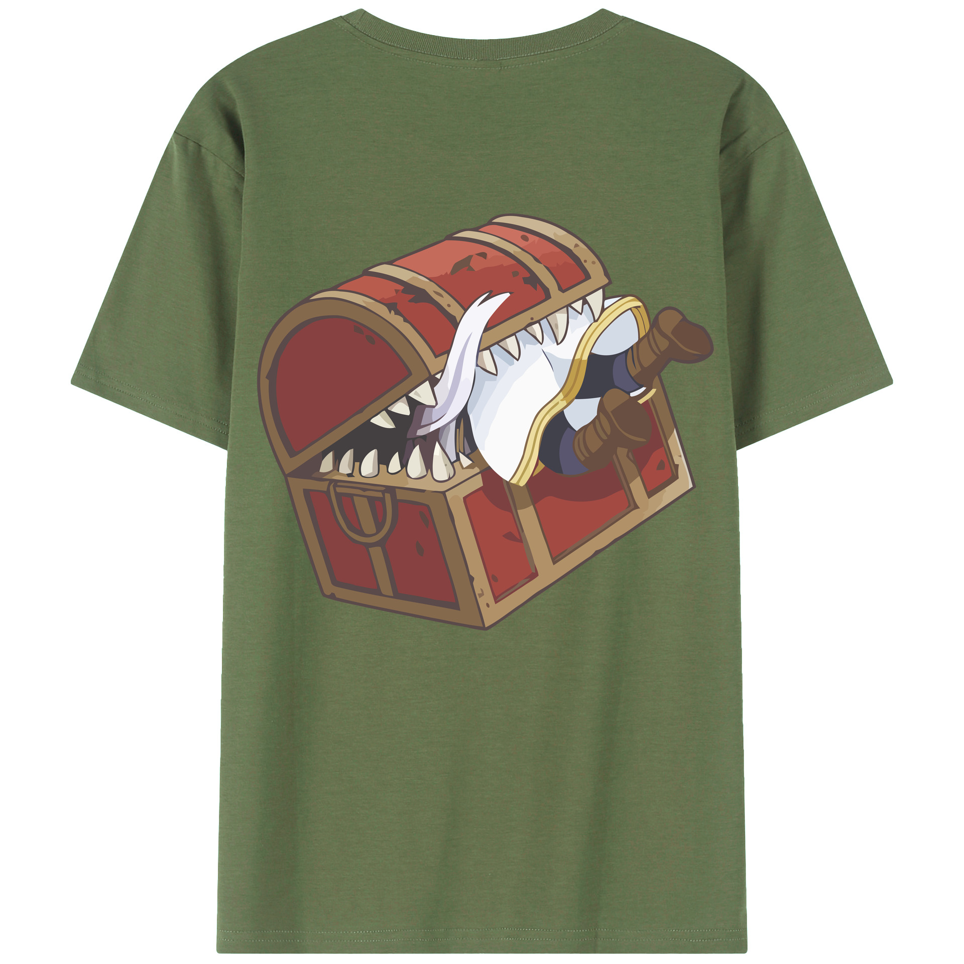 （画像用） 葬送のフリーレン Frieren 綿100％ メンズ半袖Tシャツ（バックプリント） 通気性